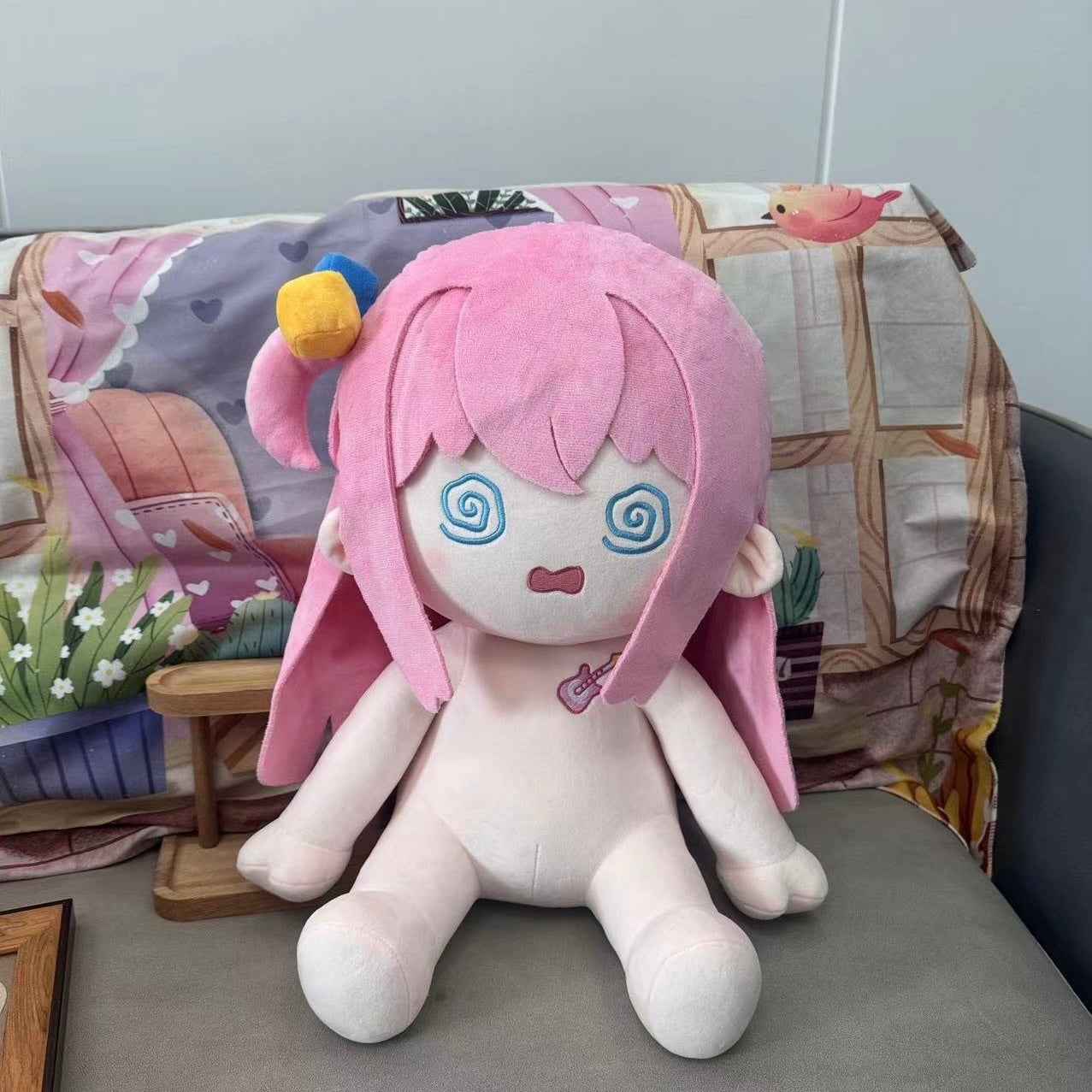 Bocchi The Rock Plushies Gotou Hitori Staring Eyes 40cm Plush Doll