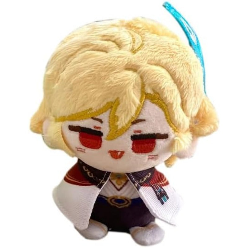 Anime Plush Keychain, 4"/10cm Cute Chibi Plush Figure for Genshin Fans - Soft Friend