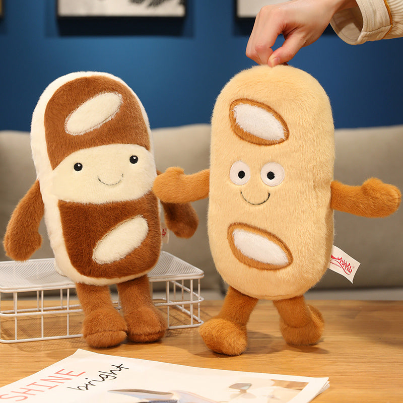 Baguette Boy Stuffed Animal Plush Toy - Soft Friend