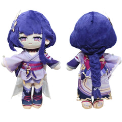 Genshin Impact Plushies Baal Raiden Shogun 45cm Standing Plush Doll With Skeleton