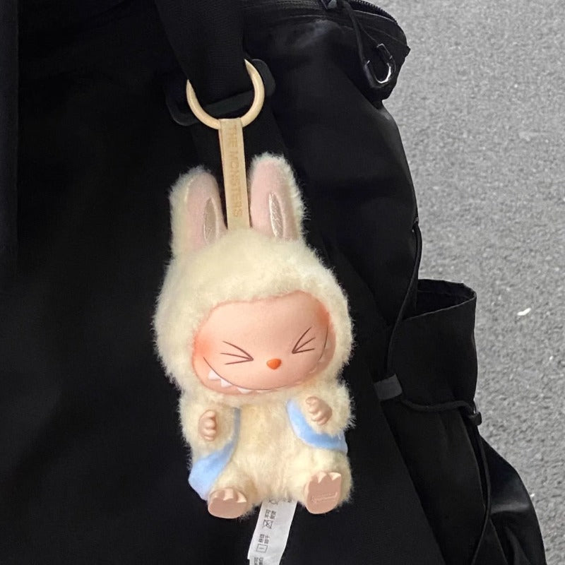 Furry Backpack Labubu Clothes | Handmade Labubu Outfit - Soft Friend