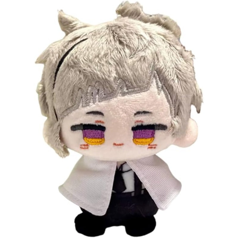 Anime Plush Keychain, 4" Cute Chibi Plush Figure for BSD Fans (Nakajima Atsushi) - Soft Friend