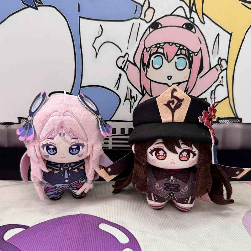 Genshin Impact Plushies Citlali Kaeya Tartaglia Childe Hutao 12cm HX Style Plush Doll