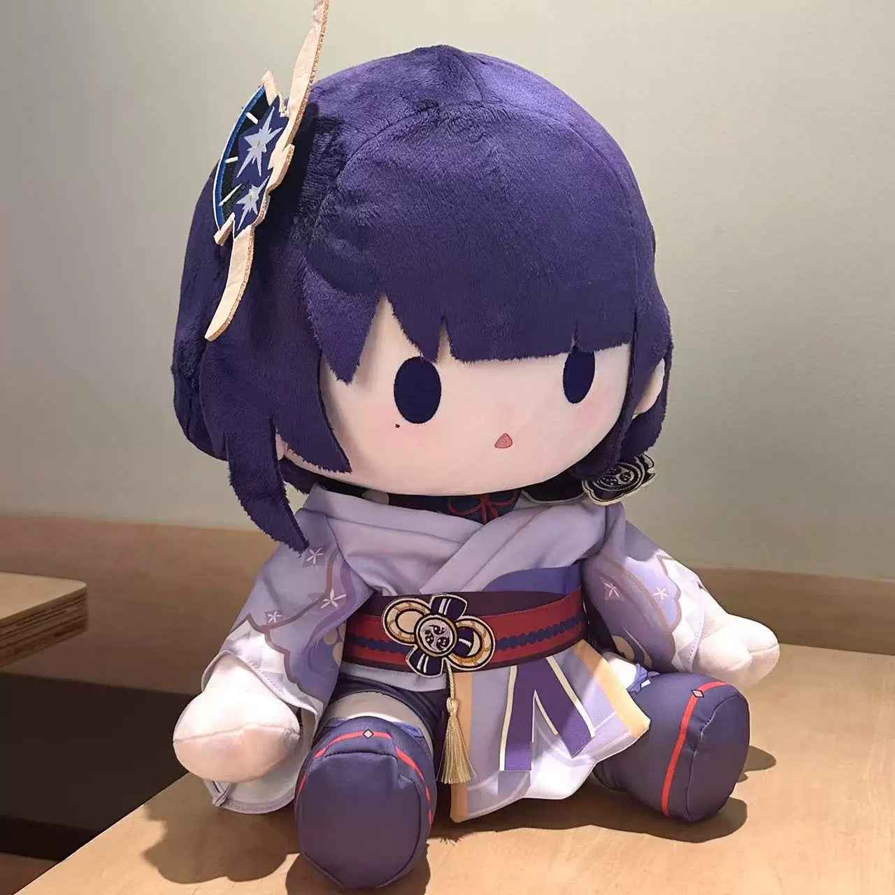 Genshin Impact Plushie Staring Baal Ei Raiden Shugun 40cm Plush Doll