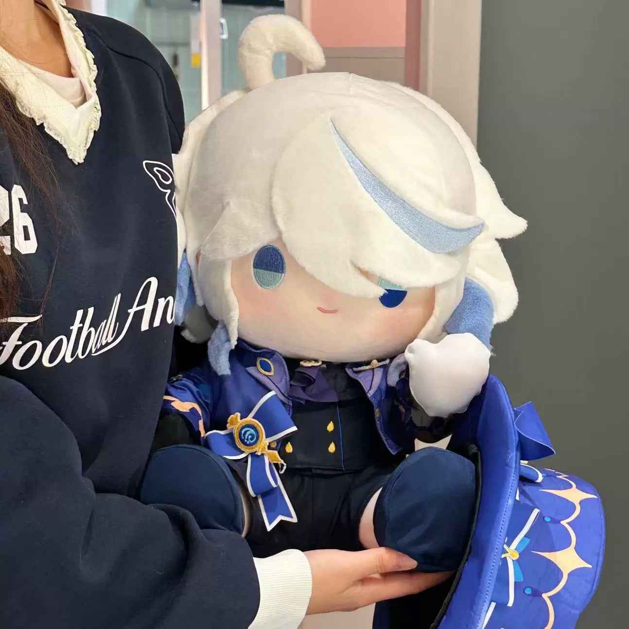 Genshin Impact Plushies Staring Furina Forcalors 40cm Plush Doll