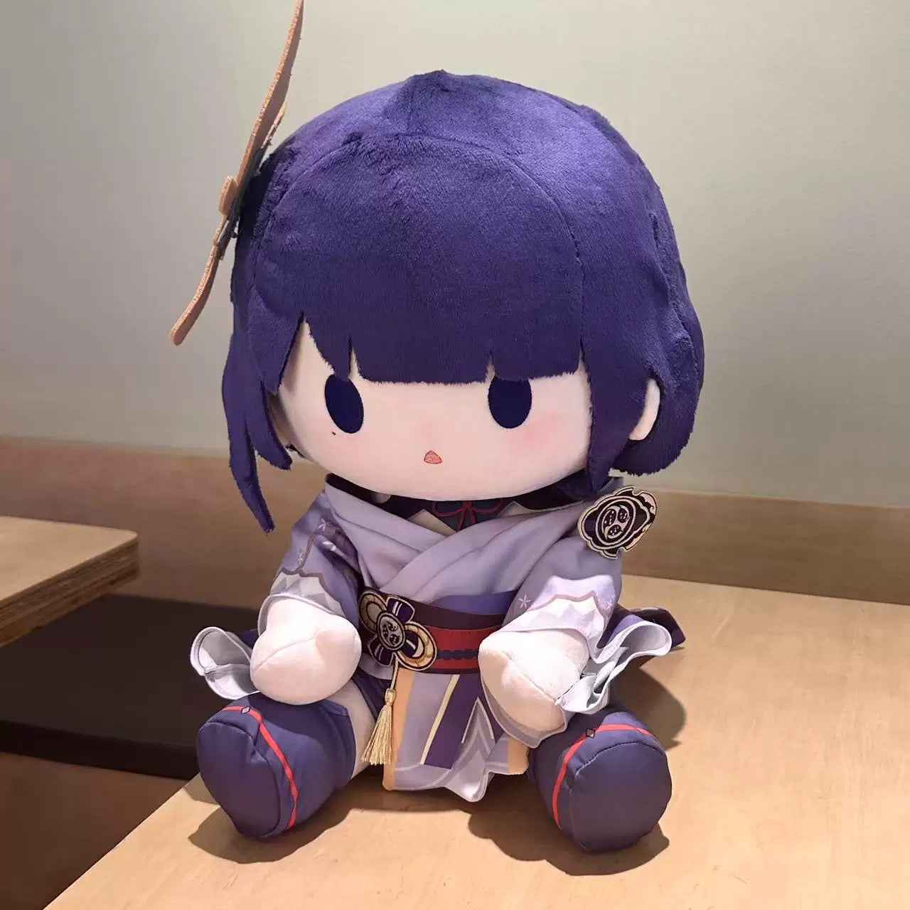 Genshin Impact Plushie Staring Baal Ei Raiden Shugun 40cm Plush Doll