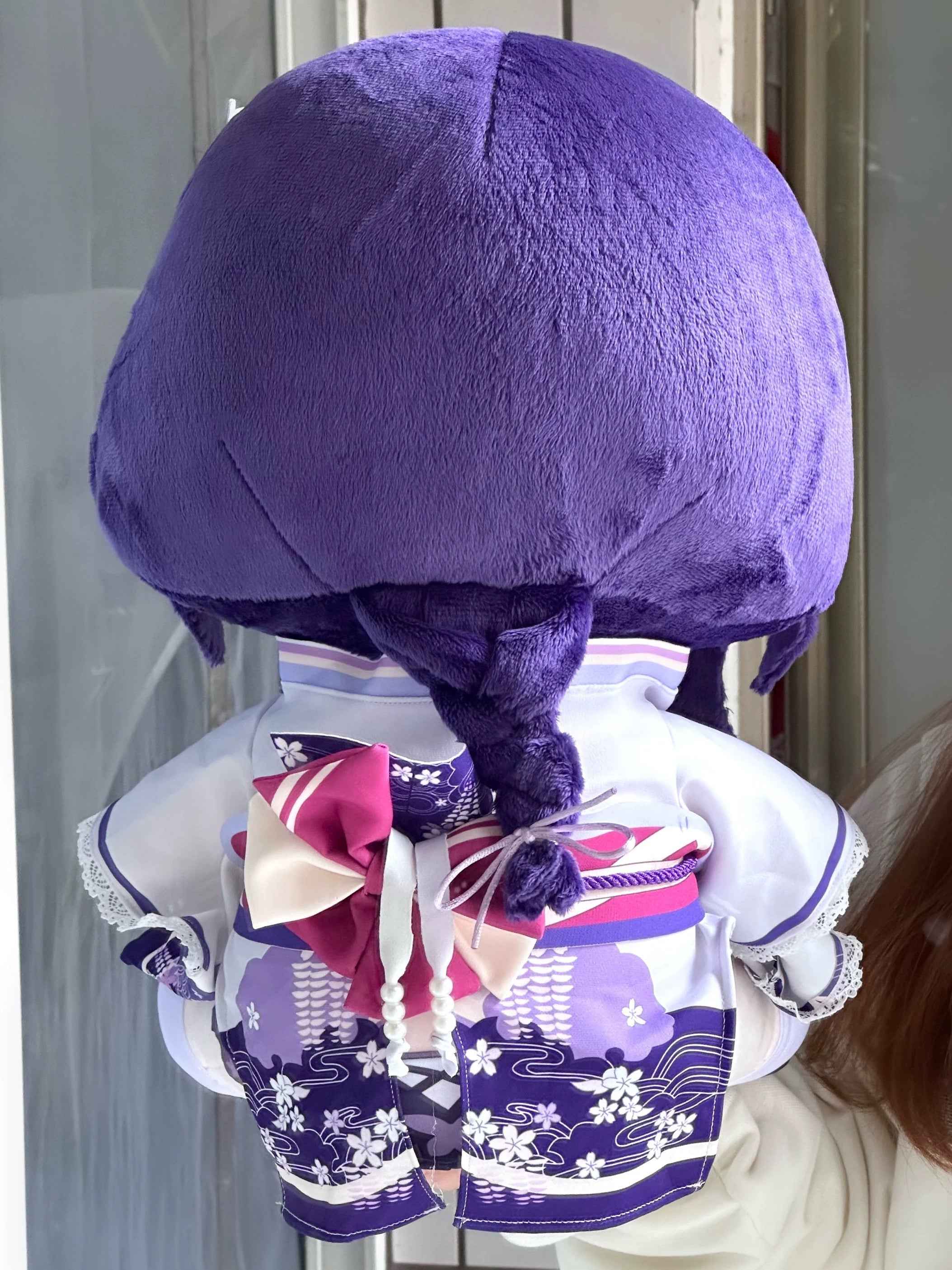 Genshin Impact Plushie Big Eyes Baal Ei Raiden Shugun 40cm Plush Doll