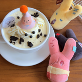 [Out of Stock] Fan-made Plush Keychain Inspired by Toilet Ghost Character