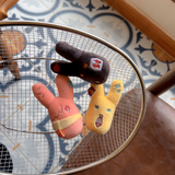 [Out of Stock] Fan-made Plush Keychain Inspired by Toilet Ghost Character