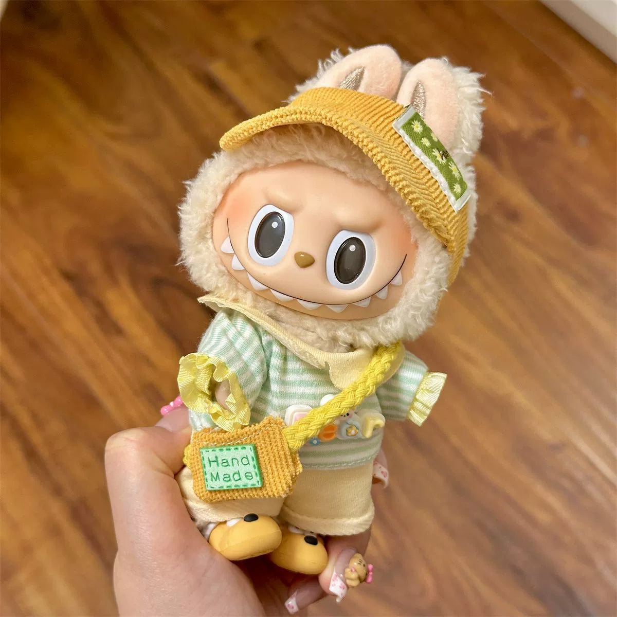 Bright Summer Labubu Clothes | Handmade Labubu Outfit - Soft Friend