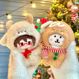[In Stock] Spot Christmas Letter Outfits for 10cm Dolls