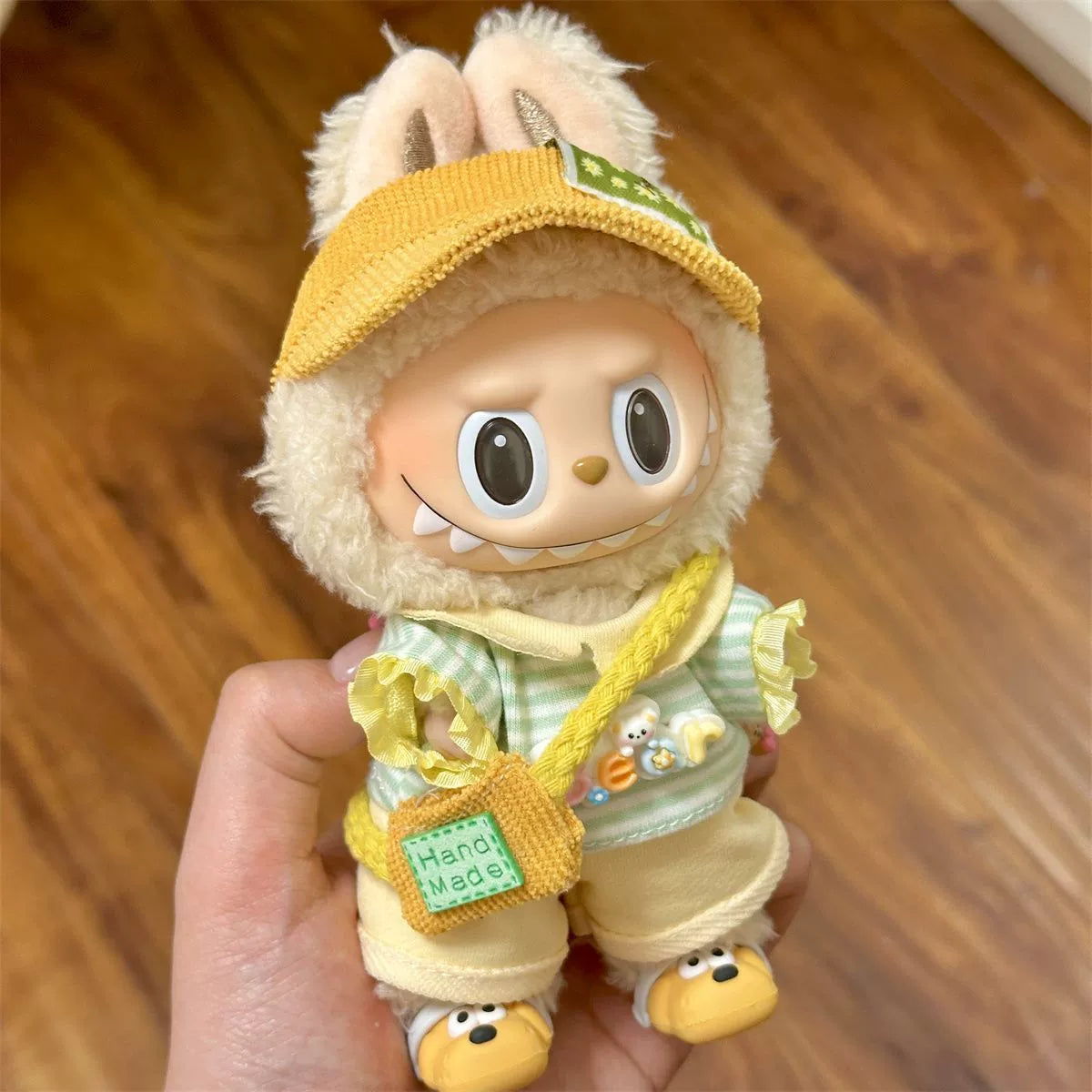 Bright Summer Labubu Clothes | Handmade Labubu Outfit - Soft Friend