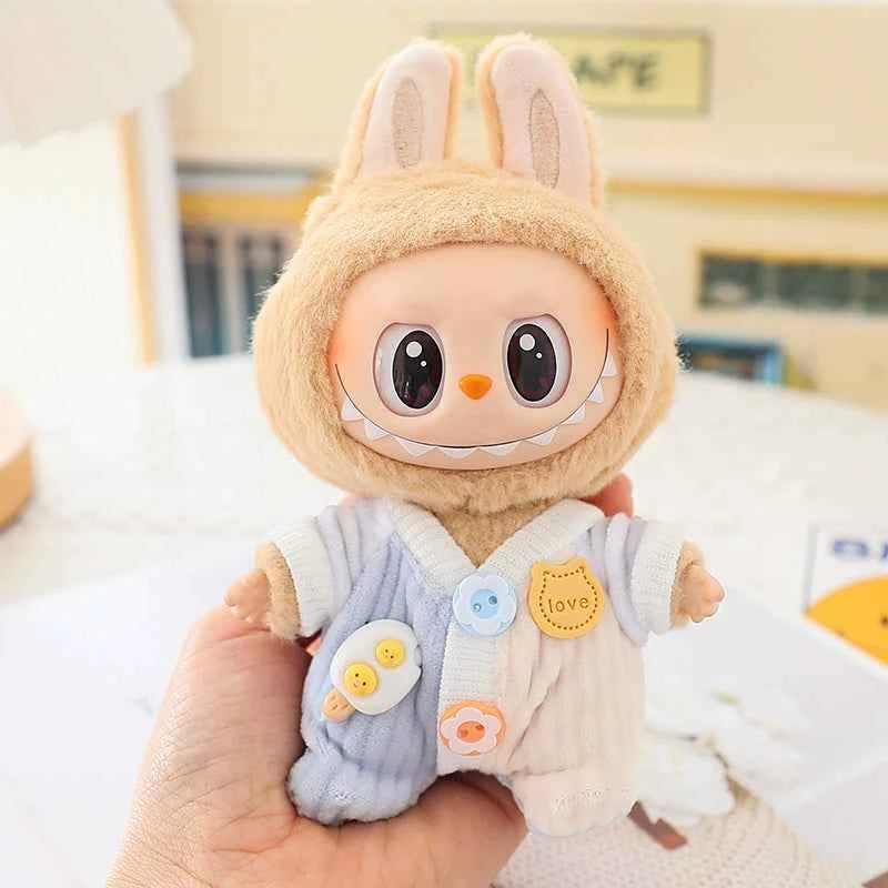 Bear Sleepwear Labubu Clothes | Handmade Labubu Outfit
