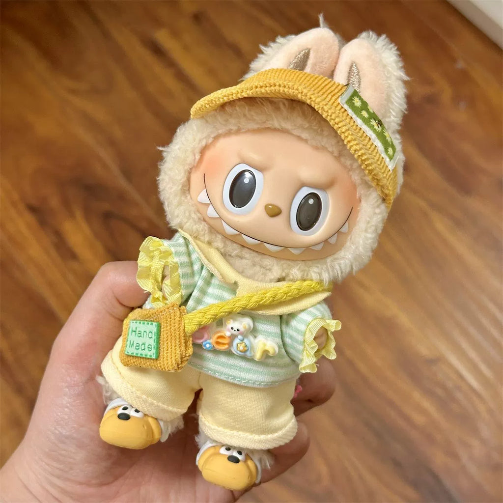 Bear Baby Labubu Clothes | Handmade Labubu Outfit - Soft Friend