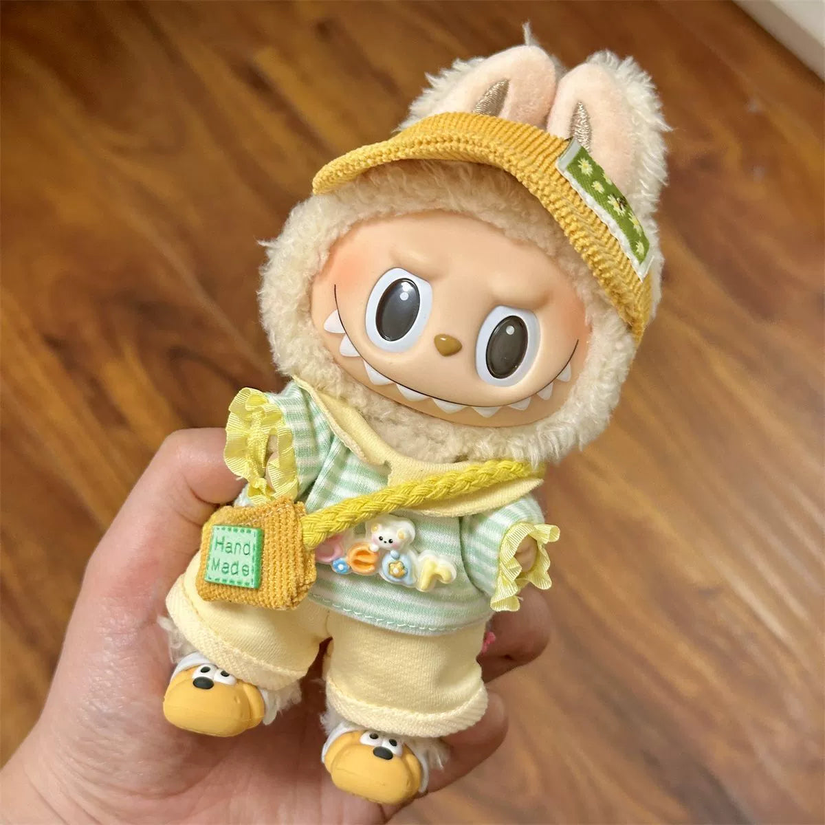 Bright Summer Labubu Clothes | Handmade Labubu Outfit - Soft Friend