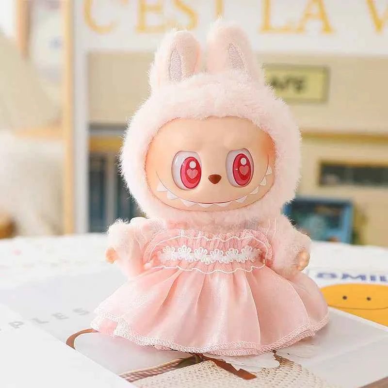 Summer Gauze Labubu Clothes | Handmade Labubu Outfit