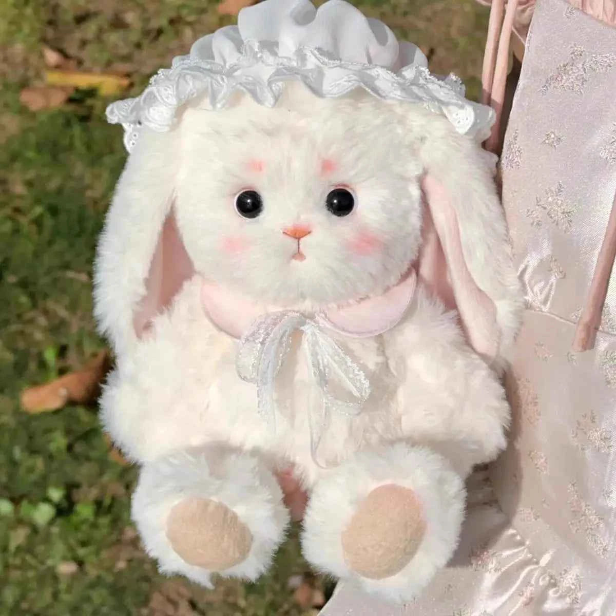 11" Adorkable Loppy Eared Rabbit Stuffed Animal Kawaii Plush Toy