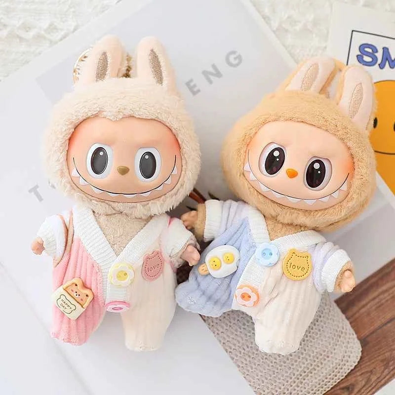 Bear Sleepwear Labubu Clothes | Handmade Labubu Outfit