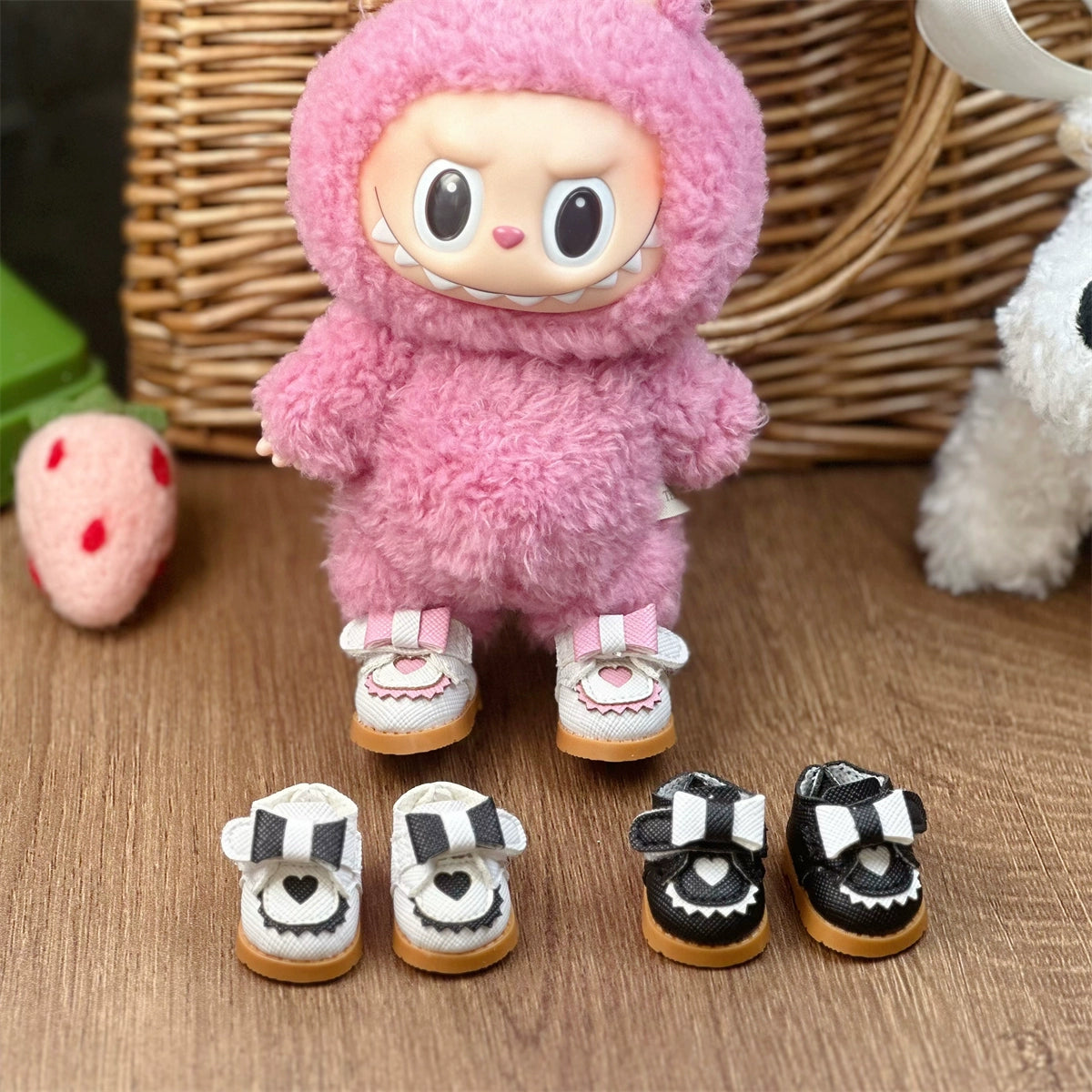 Love Princess Shoes Labubu Clothes | Handmade Labubu Outfit - Soft Friend