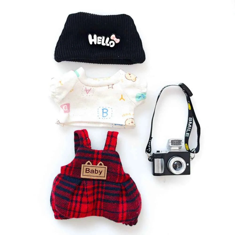 Hello Photographer Labubu Clothes | Handmade Labubu Outfit