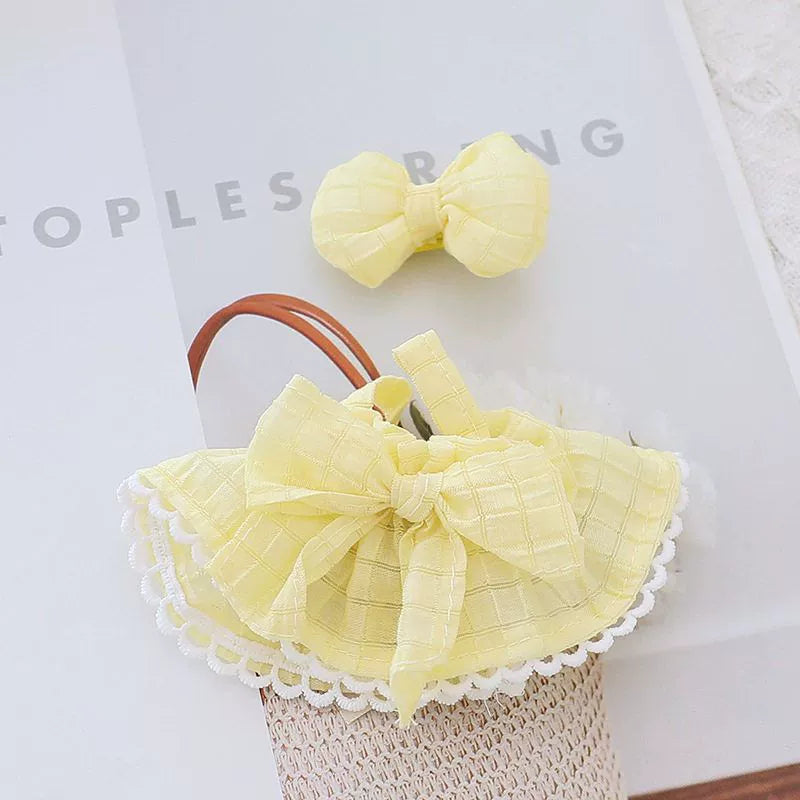 Summer Flower Labubu Clothes | Handmade Labubu Outfit - Soft Friend
