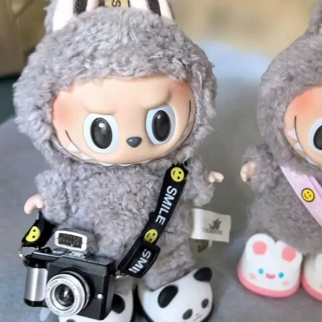 Cartoon Animal Slippers for Labubu - Soft Friend