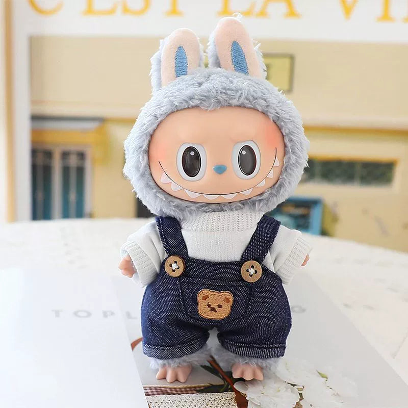 Pink Baby Labubu Clothes | Handmade Labubu Outfit - Soft Friend
