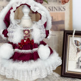 [In Stock] Sisiva New Year's Snow Outfits for 10cm/15cm/20cm/40cm Dolls