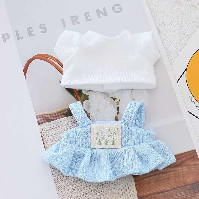 Summer Flower Labubu Clothes | Handmade Labubu Outfit - Soft Friend