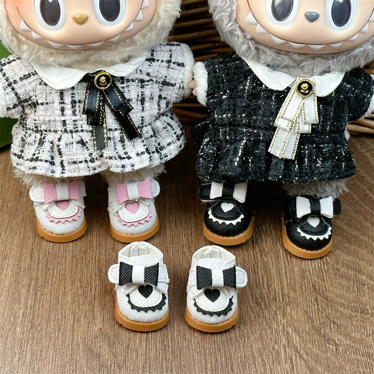Love Princess Shoes Labubu Clothes | Handmade Labubu Outfit - Soft Friend