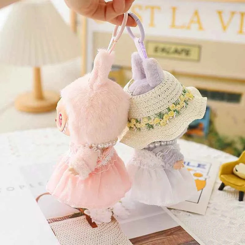 Summer Gauze Labubu Clothes | Handmade Labubu Outfit