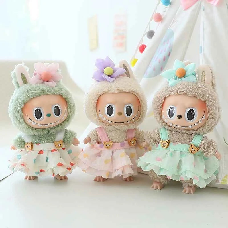 Lily Dress Labubu Clothes | Handmade Labubu Outfit