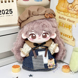 [In Stock] Caramel Bear Outfits for 10cm Dolls