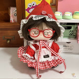 [In Stock] Little Red Riding Hood Outfits for 10cm/20cm Dolls