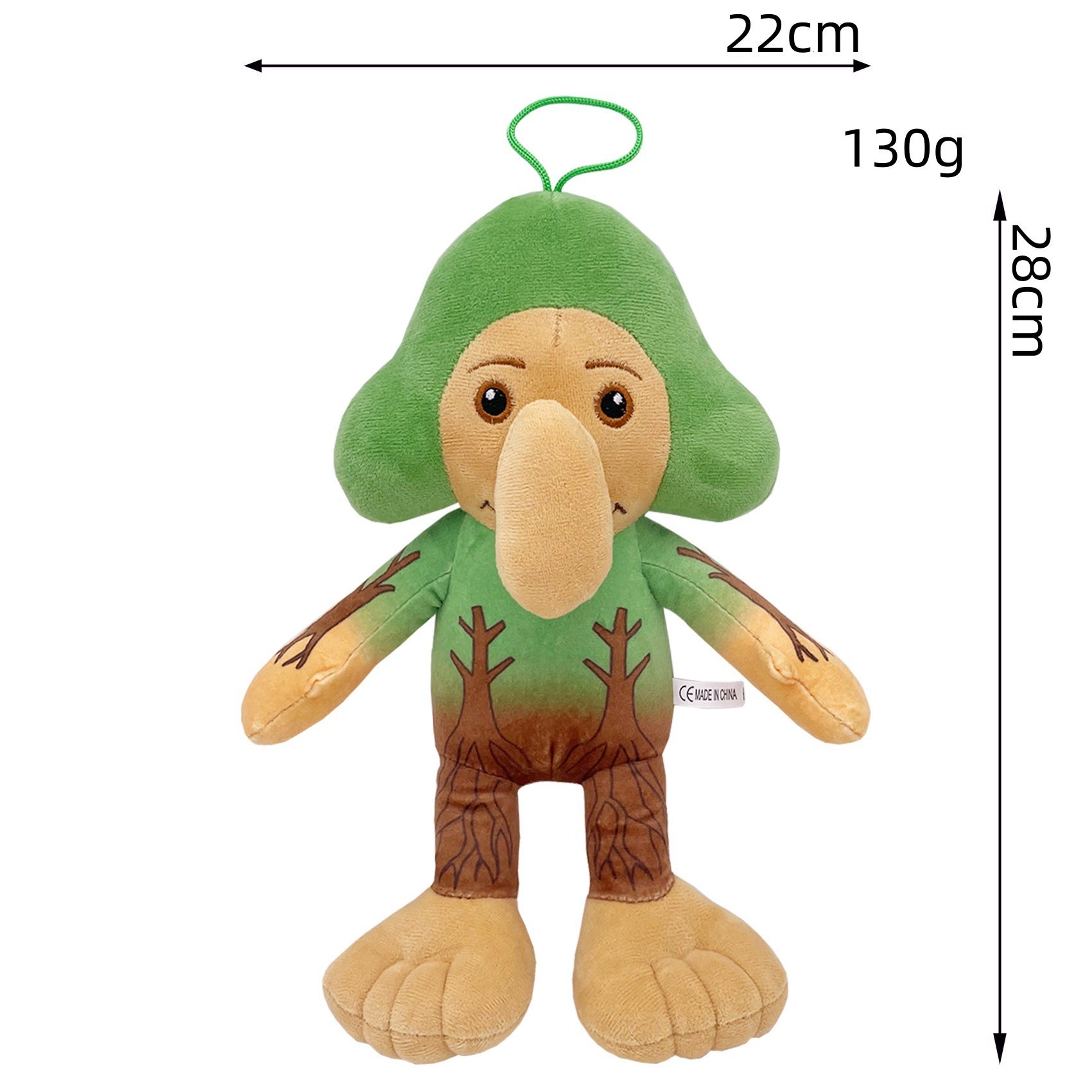 Italian Brainrot Plush Toy Tralalero Tralala Stuffed Animal Tung Tung Sahur Funny Toy