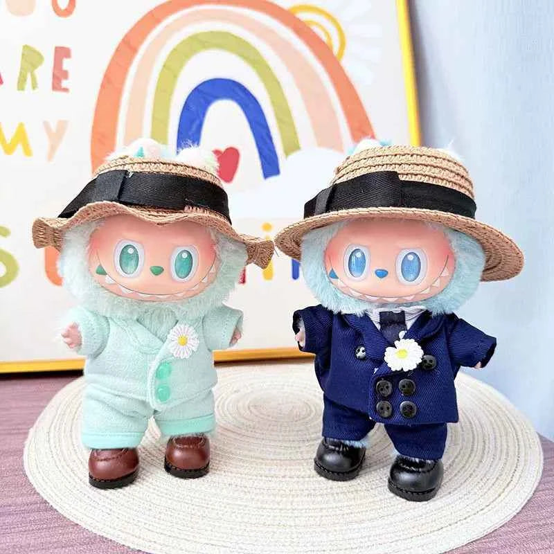 Flower Gentleman Labubu Clothes | Handmade Labubu Outfit