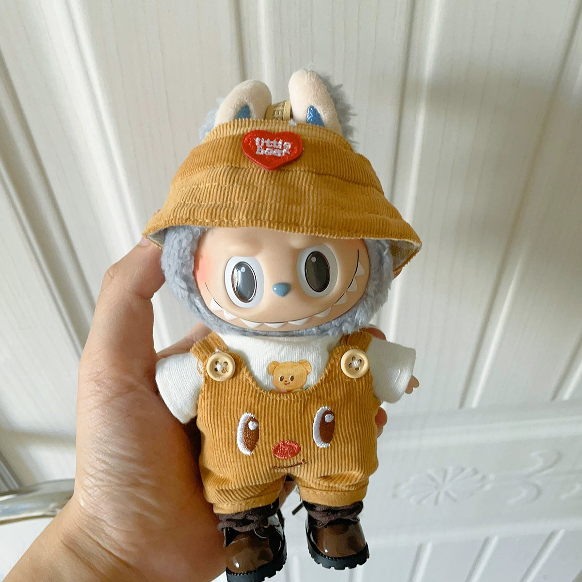 Bowknot Shoes Labubu Clothes | Handmade Labubu Outfit - Soft Friend