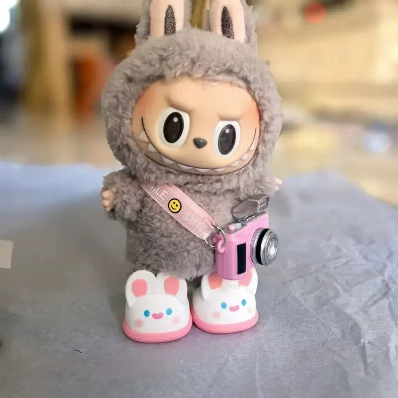 Cartoon Animal Slippers for Labubu - Soft Friend