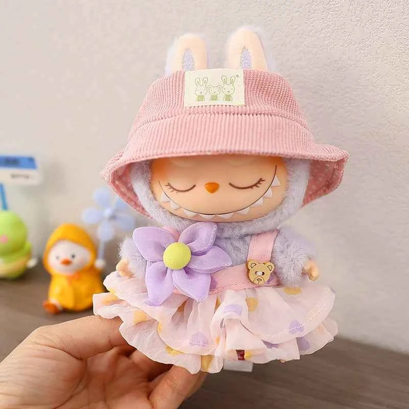 Lily Dress Labubu Clothes | Handmade Labubu Outfit
