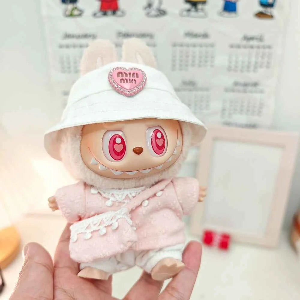 Purple Macaron Labubu Clothes | Handmade Labubu Outfit