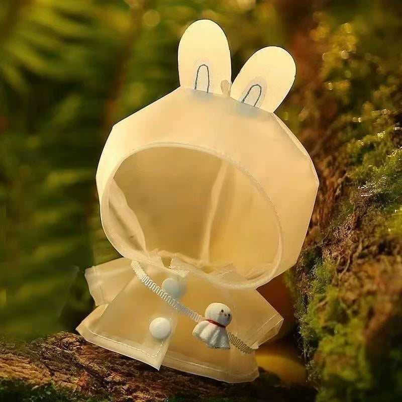 [In Stock] Cute Little Animal Raincoat Series Outfits for 10cm/15cm Dolls