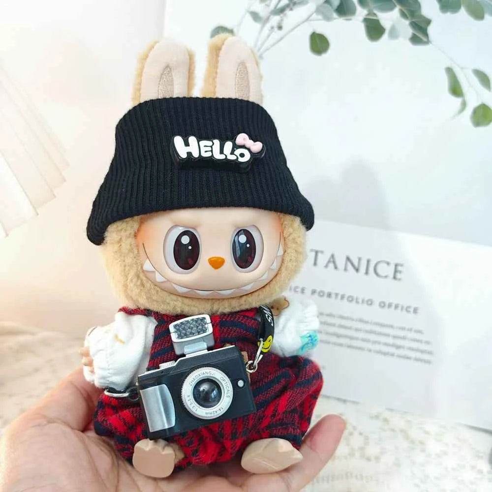 Hello Photographer Labubu Clothes | Handmade Labubu Outfit