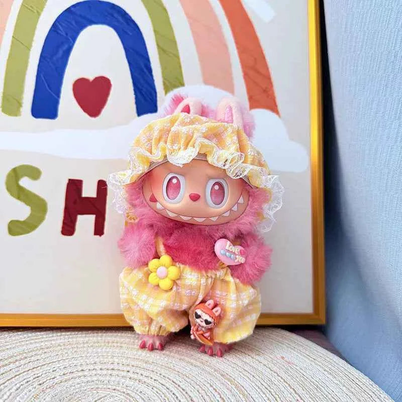 Summer Pajamas Labubu Clothes | Handmade Labubu Outfit
