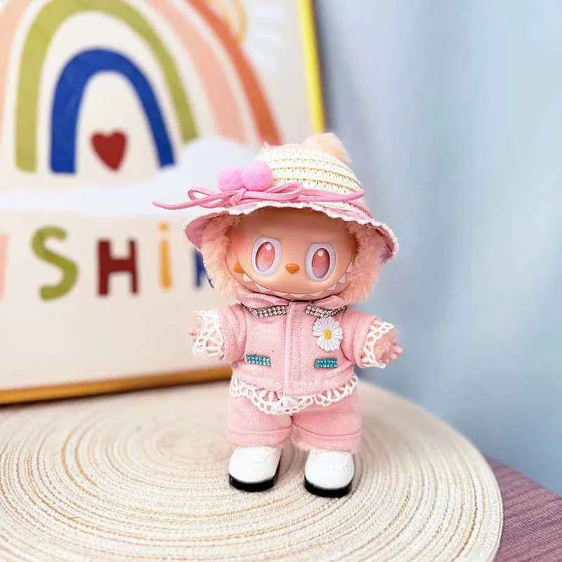 Flower Gentleman Labubu Clothes | Handmade Labubu Outfit