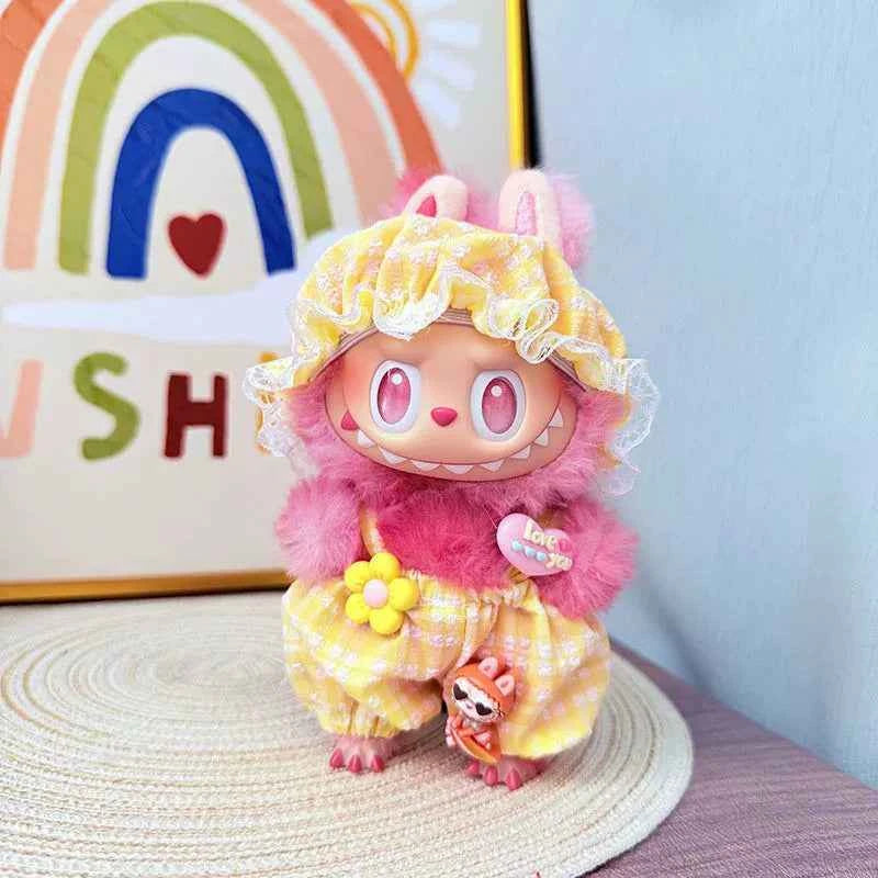 Summer Pajamas Labubu Clothes | Handmade Labubu Outfit