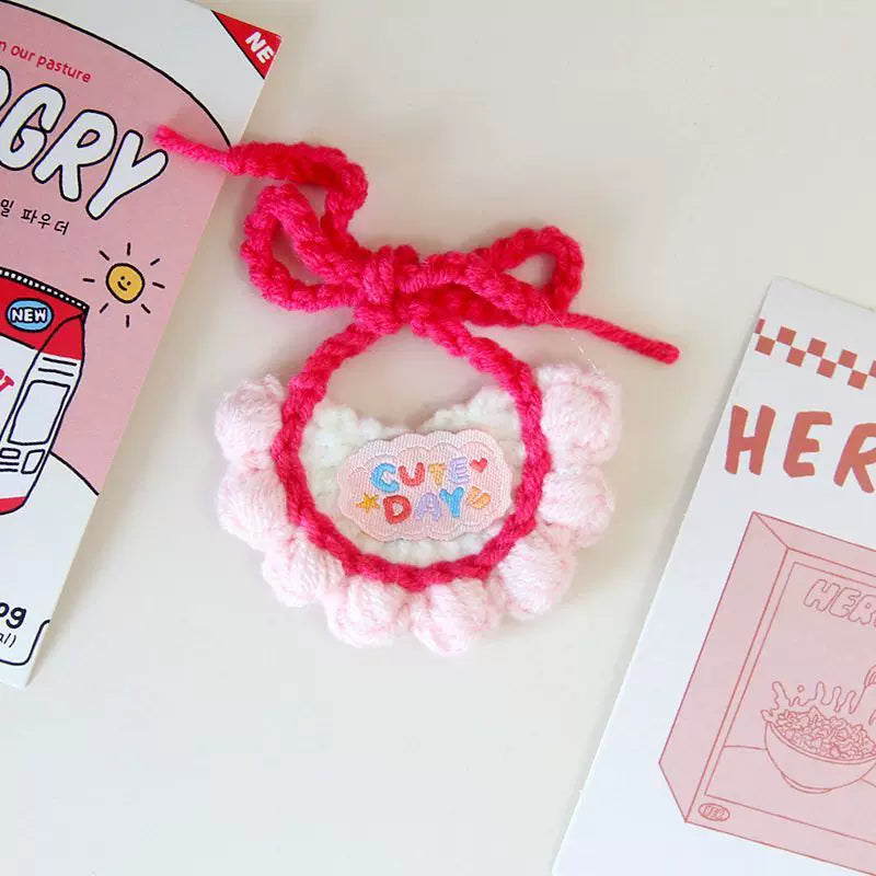 [In Stock] Knitting Baby Bib Outfits for 10cm/15cm/20cm Dolls