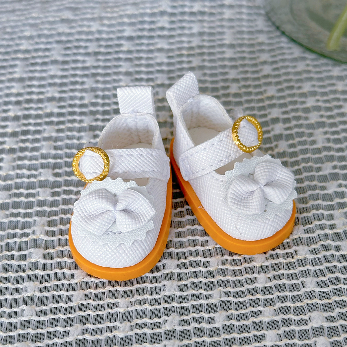 Bowknot Shoes Labubu Clothes | Handmade Labubu Outfit - Soft Friend