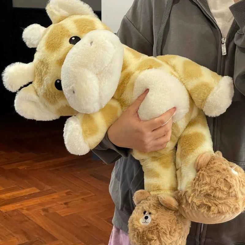 19.6" Cute Giraffe Stuffed Animal Kawaii Plush Toy