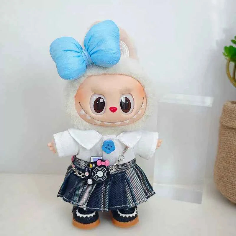 Summer JK Labubu Clothes | Handmade Labubu Outfit