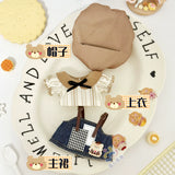 [In Stock] Caramel Bear Outfits for 10cm Dolls